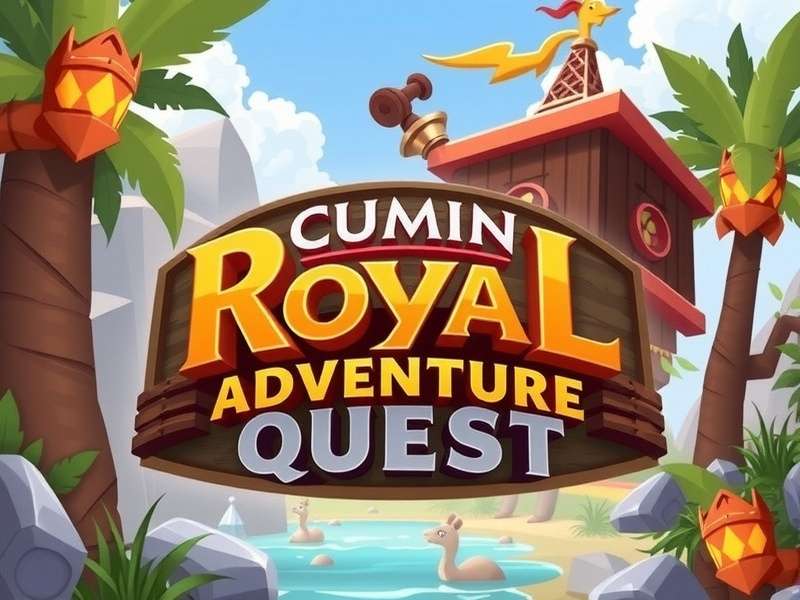 Cumin Royal Adventure Quest Game Banner